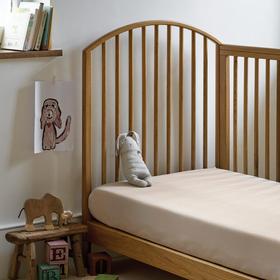 Zeyso Kids Cotton Fitted Sheet – Parchment